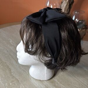 Black Bow Headband